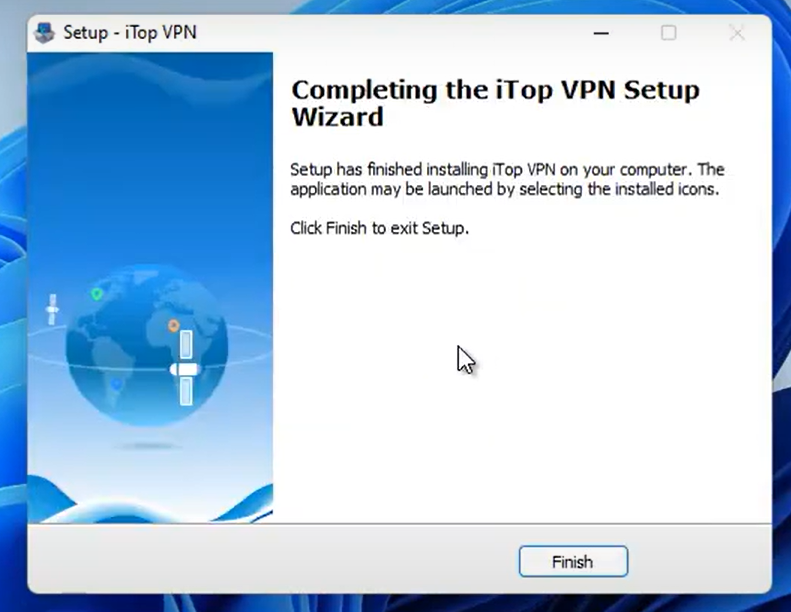iTop vpn done install